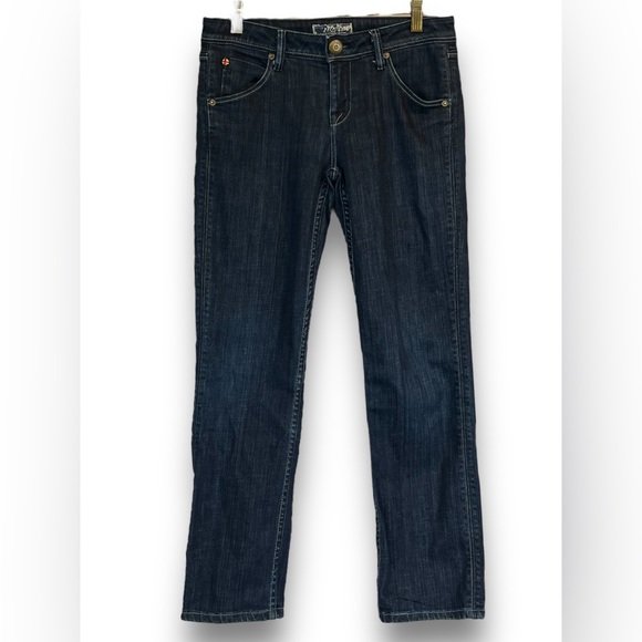 Hudson Vintage Low Rise Jeans, Dark Indigo |28 - Picture 4 of 16